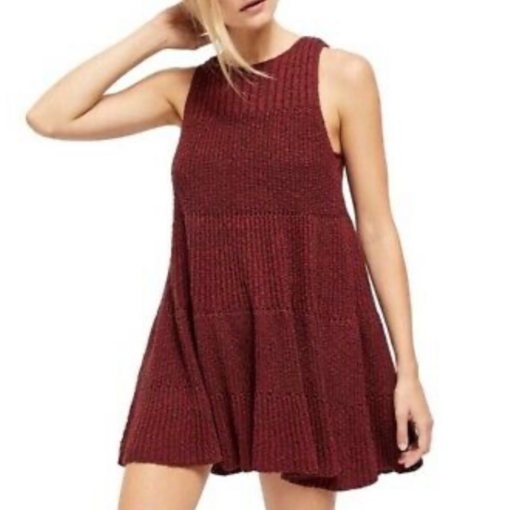 Free People Waterfall Ruffle Dress